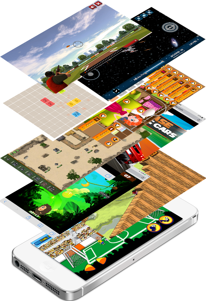 Exclusive top-quality skill-based games playable across screens!